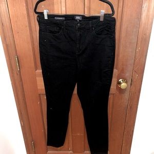 NYDJ black Ami skinny size 14